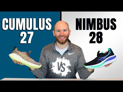 ASICS Nimbus 28 vs Cumulus 27: ASICS Neutral Shoes Compared