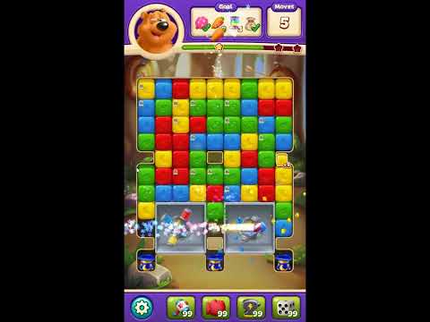 Toon Blast Level 7662 - NO BOOSTERS 🐻🐺🐱 | SKILLGAMING ✔️