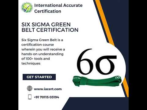 Six Sigma Green Belt Training