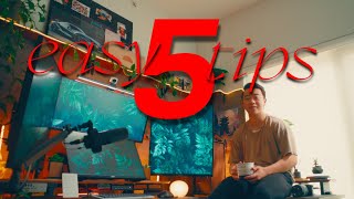 Simple Tips to Improve Your Desk Setup and Home Office