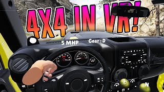 Realistic 4x4 Offroad Racing in VR for Quest 2
