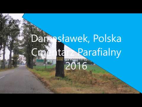 Cmentarz Parafialny  w Damasławku, Polska, 2016