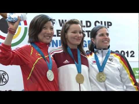 50m Rifle 3 Position Women Interview - ISSF Rifle&Pistol World Cup 2012, Munich (GER)