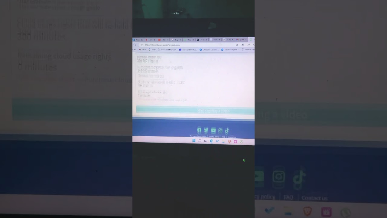 Deepfake using AI…..free website… u can try it…