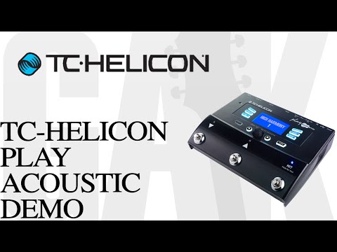 TC Helicon Play Acoustic Vocal and Electro-Acoustic Processor TC Helicon Demo Review