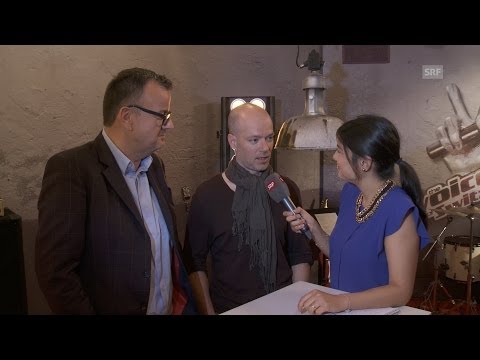 Interview mit Peter und Coach Philpp Fankhauser vor dem Finale - The Voice of Switzerland 2014