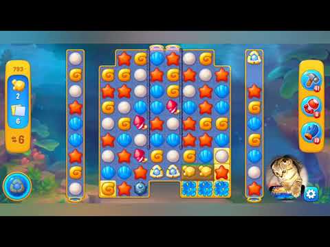 Fishdom 2022, no Boosters,  793   level  -  прохождение без бустеров,  793  уровень.