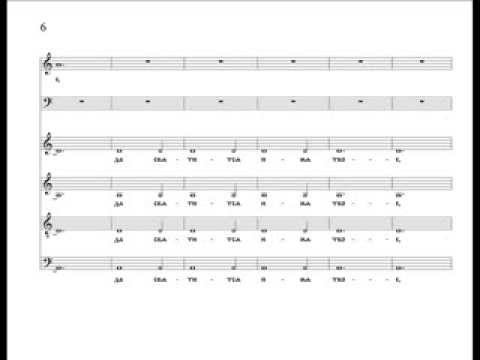 Dmitry Kitsenko -- Otche Nash on Gavriil Musicescu's Death