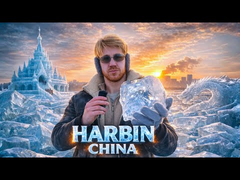 Visiting China's Giant Ice City before it melts ❄️ HARBIN, CHINA 🇨🇳