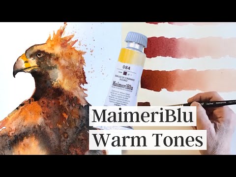 MaimeriBlu Watercolour  Warm Tones