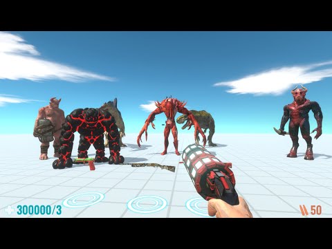 ⚡FIRST PERSON SHOOTER⚡NEW SKINS FOR WEAPONS⚡-Animal Revolt Battle Simulator
