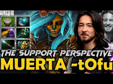 7.34D Patch toFu- Muerta The Support: Gaimin Gladiators VS Azure Ray The TI 2023 Dota2 #tofu #muerta