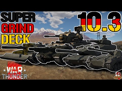 Mein DEUTSCHES HIGH TIER GRIND Deck! Deutschland 10.3 | War Thunder