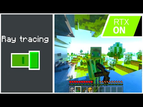 HOW TO PUT RAY TRACING IN MINECRAFT BEDROCK EDITION!  *RTX*