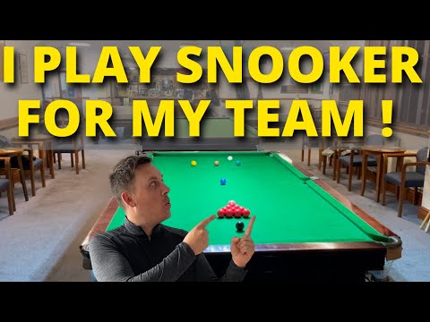 PLAYING 10 RED SNOOKER FOR MY TEAM !