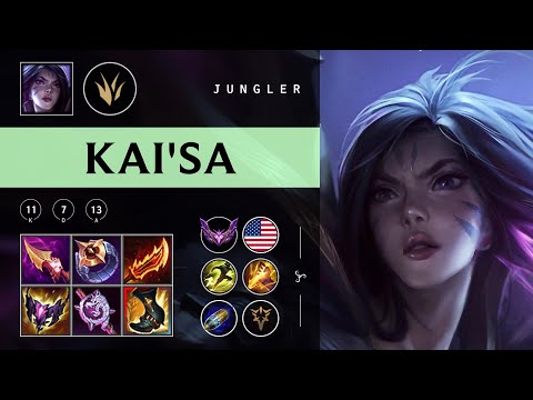 Kai'Sa Jungle vs Kindred - NA Master Patch 25.24