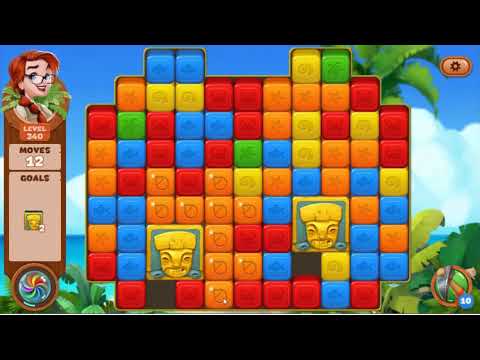 Lost Island Blast Adventure Level 340 - No Boosters