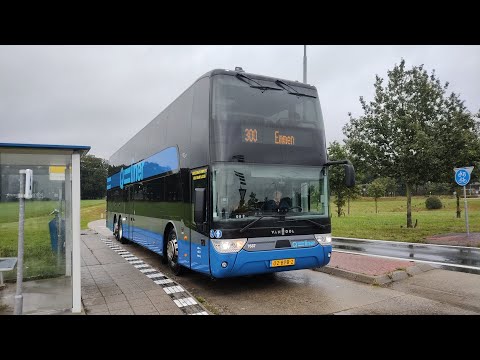 Qbuzz Qliner 7687 als Lijn 300 naar Station Emmen