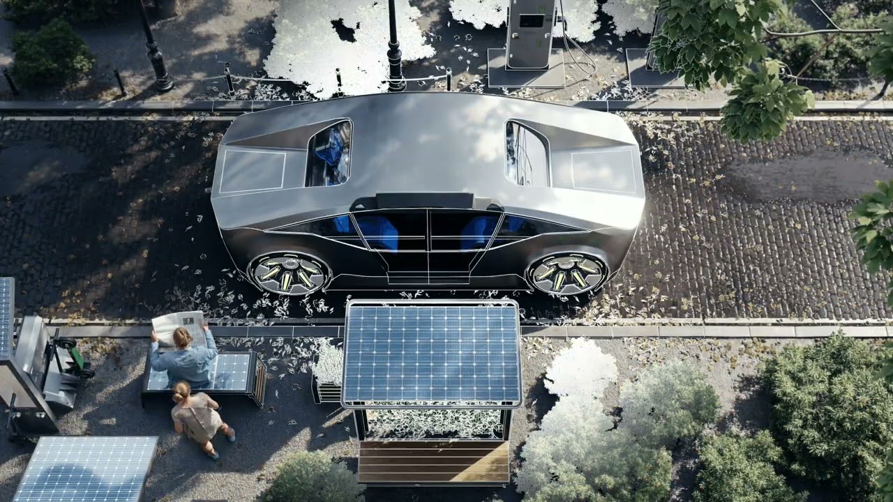 Autonomous-Car 🚗  | Future Concept Car 3D