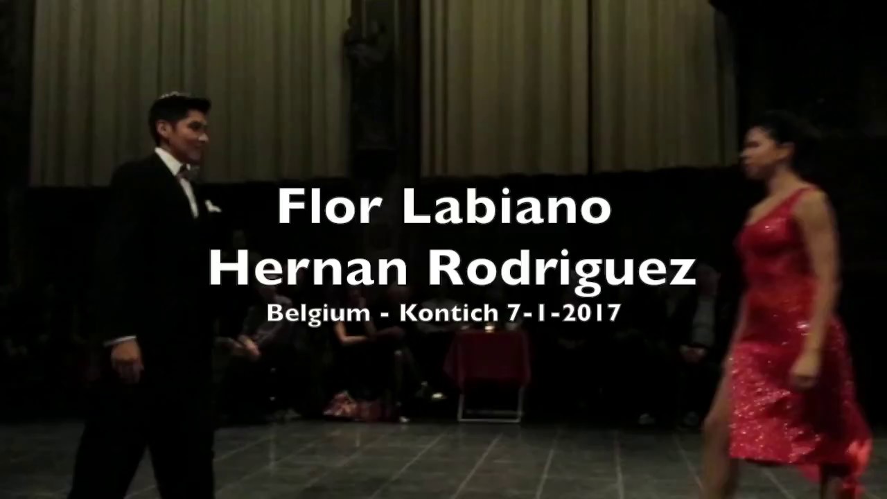 Flor Labiano Hernan Rodriguez - Belgium Kontich - Tango