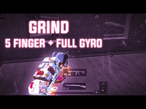 GRIND⭐| BGMI 5 Finger claw + Full Gyro #fogatto