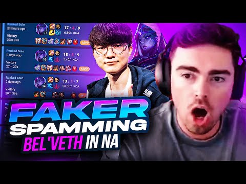 Why Is FAKER Spamming BEL'VETH In NA SoloQ?!