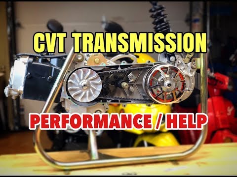 All about the CVT transmission (GY6 performance)