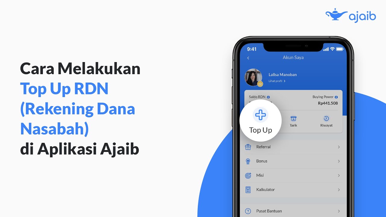 Panduan Praktis: Cara Melakukan Top Up RDN di Aplikasi Ajaib