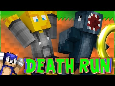 Minecraft - Death Run - New SONIC Map! W/AshDubh