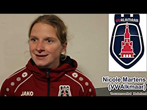 Nicole Martens keepster van VV Alkmaar