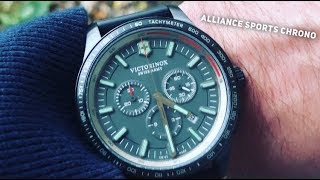 Victorinox Alliance Sports Chronograph Watch Review - 2018