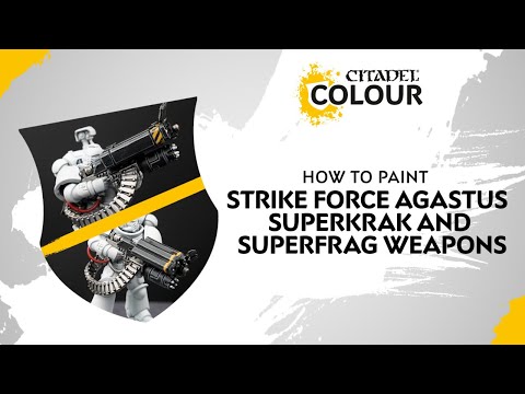 How to Paint: Strike Force Agastus - Superkrak and Superfrag Weapons