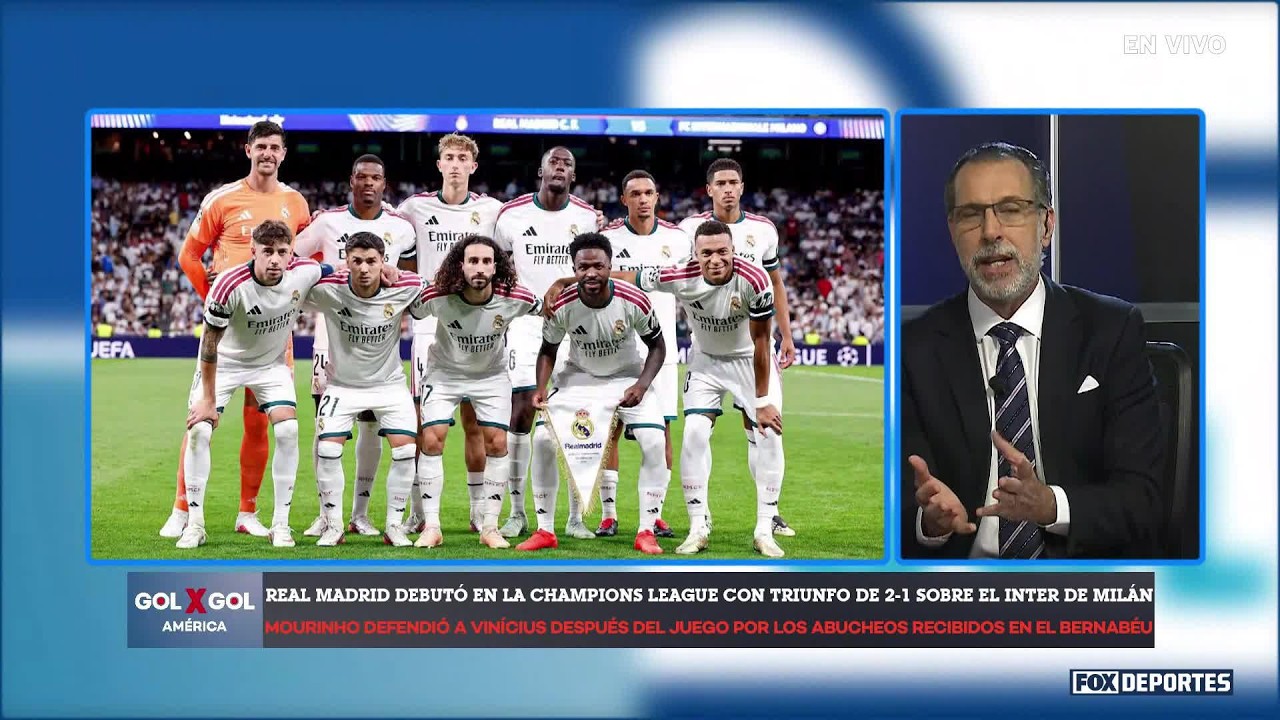 REAL MADRID 2-1 INTER | Victoria en casa en el debut de Champions League | GolXGol