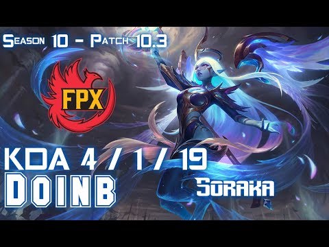 FPX Doinb SORAKA vs VIKTOR Mid - Patch 10.3 KR Ranked