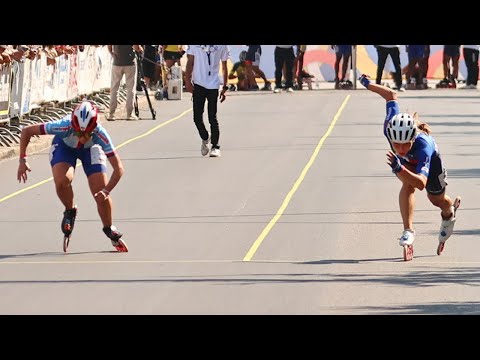 100 Mts Sprint Road Junior Ladies  Quarter final  | WSC2023 - Italy