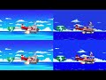 SONIC 3 / SONIC 3 & KNUCKLES ENDINGS (1994 / 2022) SIDE BY SIDE 4 COMPARISION