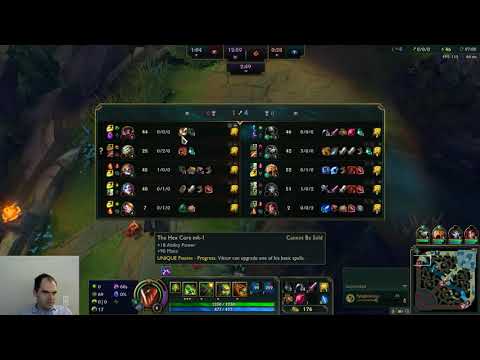 Urgot vs Viktor, top lane, with commentary