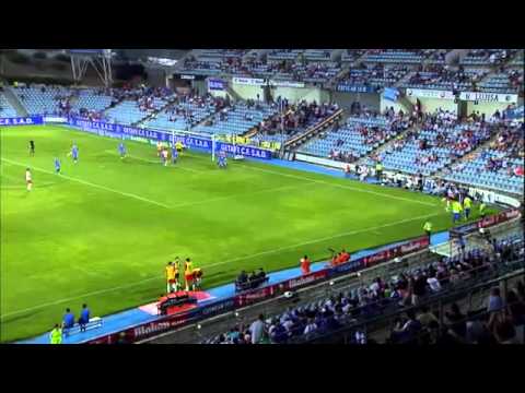 Resumen de Getafe CF) UD Almería jornada 2 2013 2014