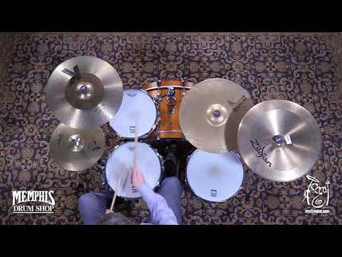 Used Zildjian 13" A Custom Hi Hat Cymbals - 790/965g (UA20507-1121518D)