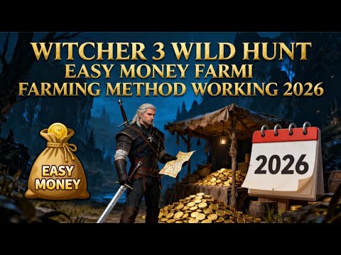 WITCHER 3 WILD HUNT EASY MONEY FARMING METHOD WORKING 2026