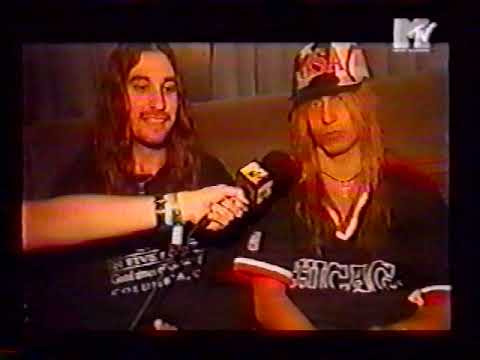 Savatage / Interview & Live on Europe MTV / Zachary Stevens / Chris Caffery /