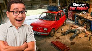 CHEAP CAR REPAIR #10 - DROPARAM UM BÊBADO NA MINHA OFICINA
