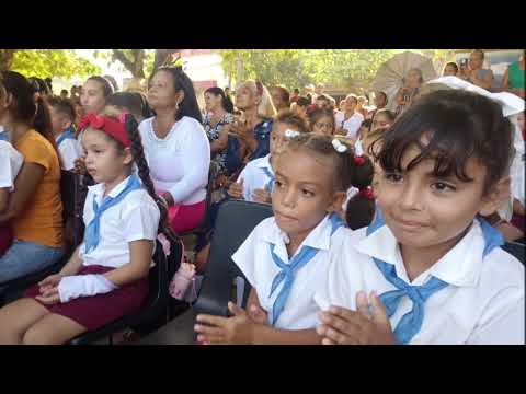 Realizan en Media Luna acto provincial por inicio del curso escolar