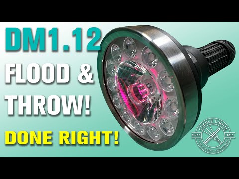 Noctigon DM1.12 - Best Throw & Flood flashlight yet!