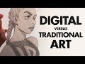 DigitalArt  or Traditional Art?