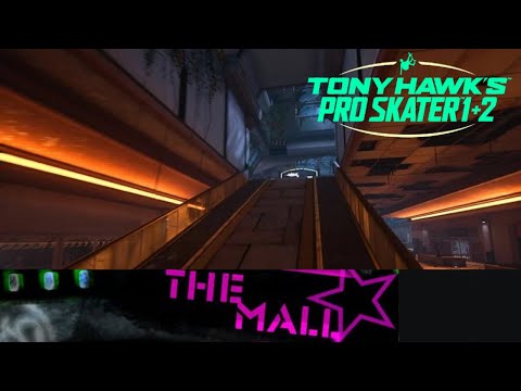 TONY HAWK PRO SKATER 1+2 REMAKE ALL GOALS WALKTHROUGH Part 3 - MALL (THPS REMAKE)