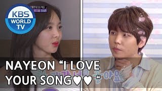 Nayeon is a big fan of Seunghwan?!  [Happy Together/2018.05.03]