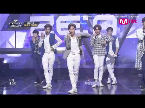 [LIVE]140605 제국의아이들(ZE:A) - 숨소리(Breath) 中英字幕