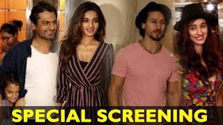 Tiger Shroff Attends Munna Michael Special Screening With Disha Patani