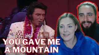 Elvis Presley - You Gave Me A Mountain (Aloha From Hawaii, Live in Honolulu, 1973).. UK REACTION..